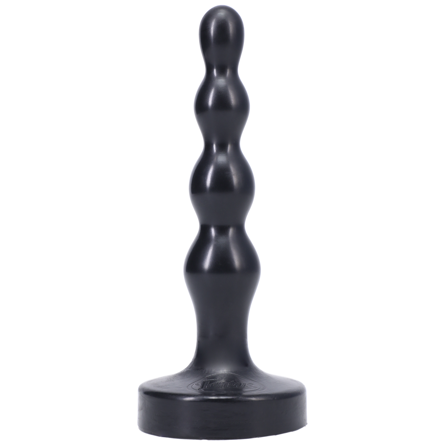 Tantus Ripple Small Silicone Butt Plug Black
