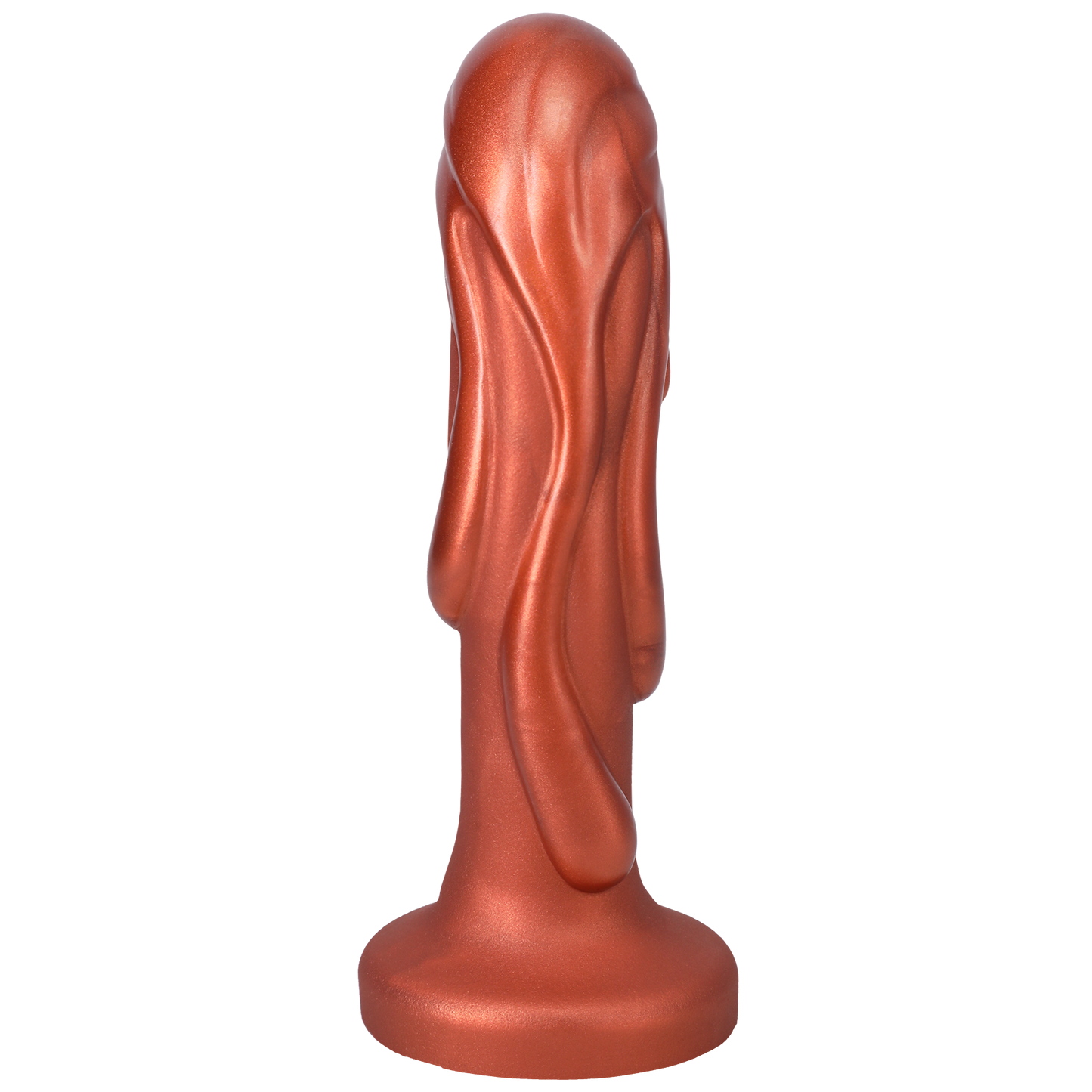 Tantus Magma Silicone Dildo - Copper
