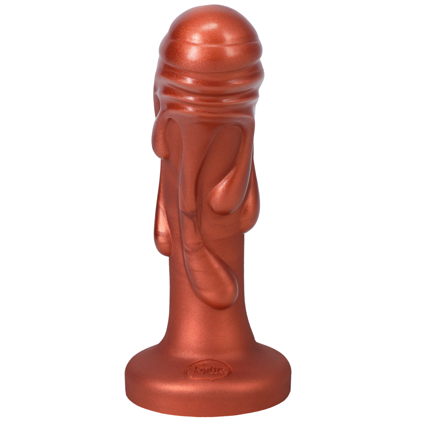 Tantus Magma Silicone Dildo - Copper