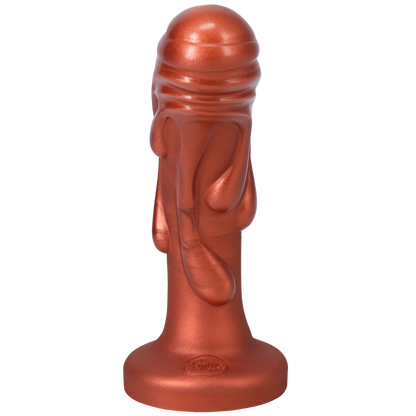 Tantus Magma Silicone Dildo - Copper