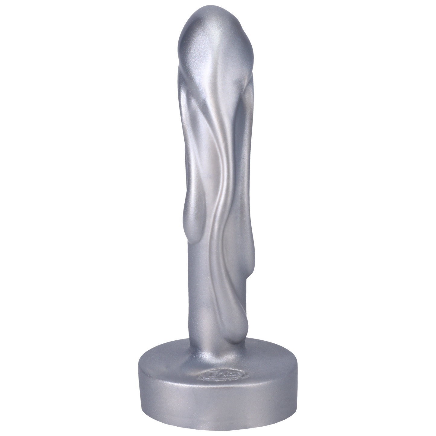 Tantus Mini Magma Silicone Dildo - Silver
