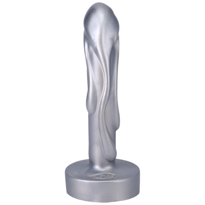 Tantus Mini Magma Silicone Dildo - Silver