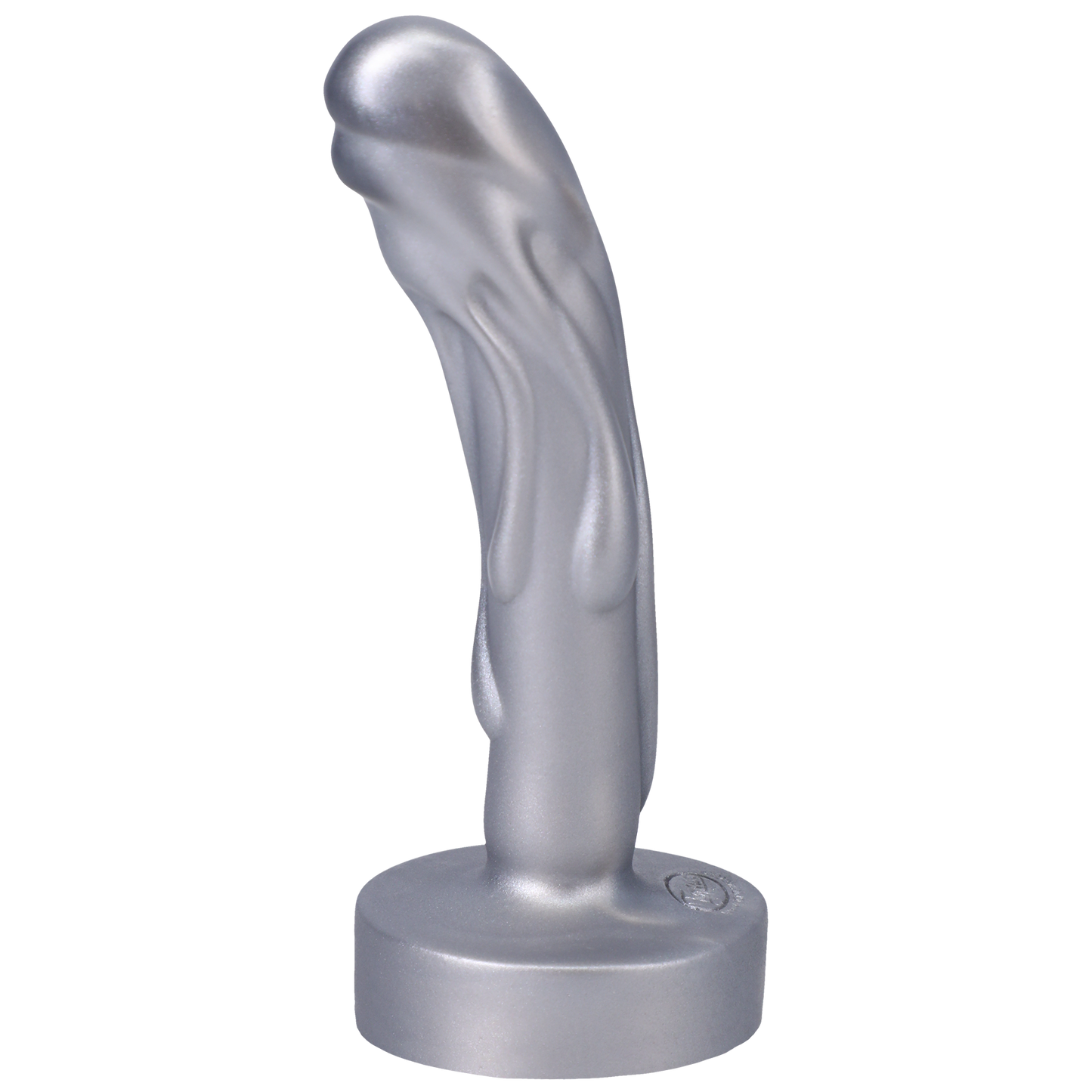 Tantus Mini Magma Silicone Dildo - Silver