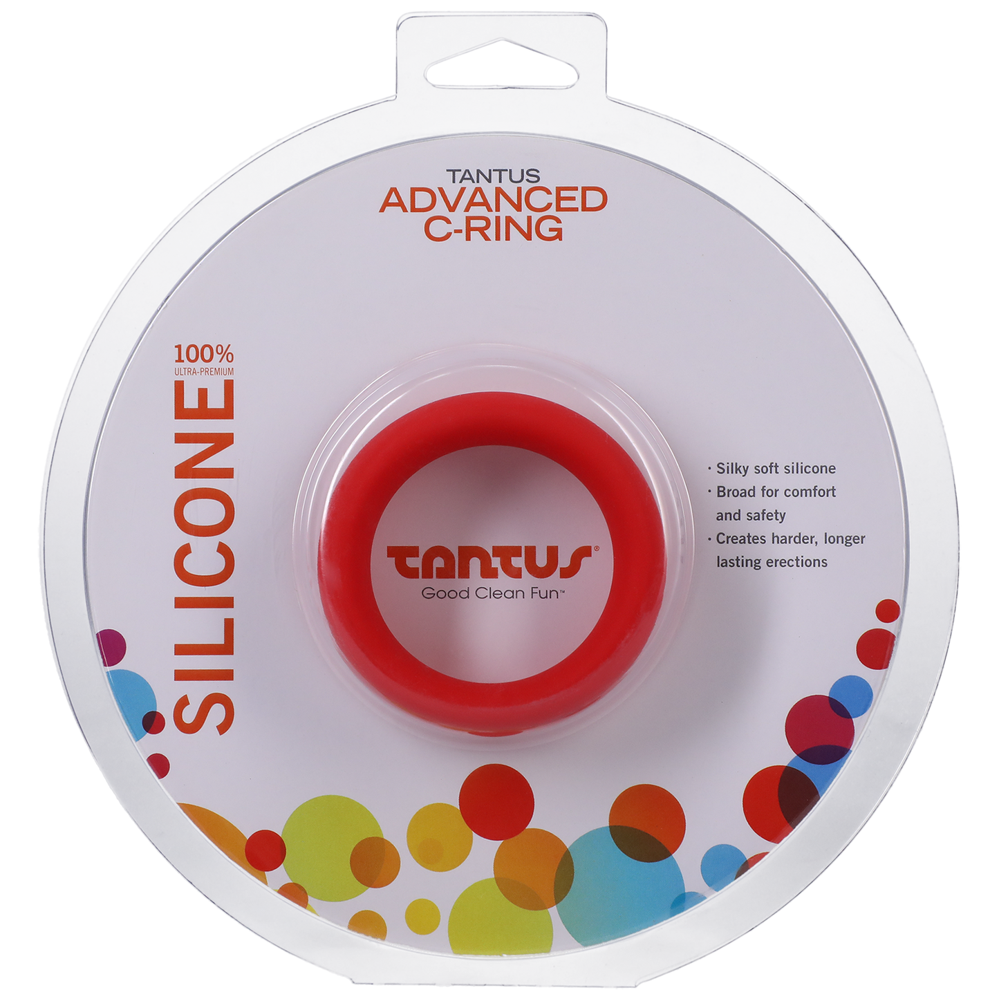 Tantus Cock Ring Advanced- Red