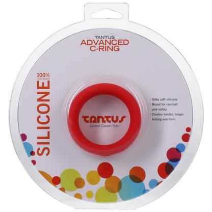 Tantus Cock Ring Advanced- Red