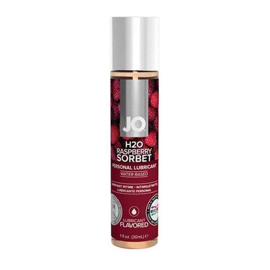 System JO H2O Raspberry Sorbet Flavored Lubricant 1oz