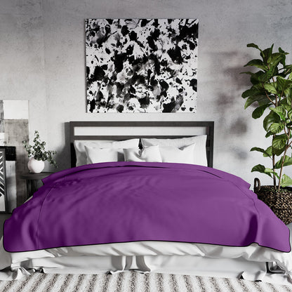 Liberator Fascinator Throw King Size - Purple