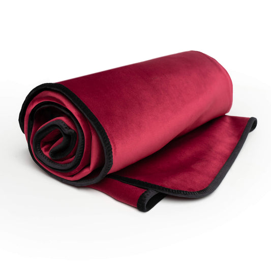 Liberator Fascinator Throw King Size - Merlot