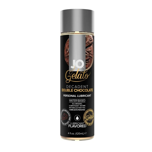 System JO Gelato Decadent Double Chocolate Flavored Lube 4 floz / 120 mL
