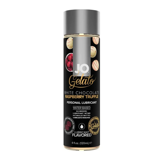 System JO Gelato White Chocolate Raspberry Flavored Lubricant 1oz