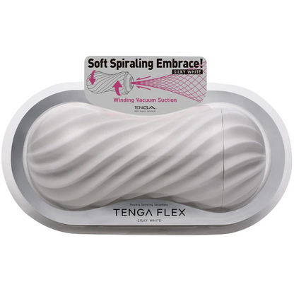 Tenga Flex Male Masturbator Silky White