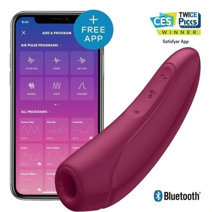 Satisfyer Curvy 1+ Dark Red Stimulator