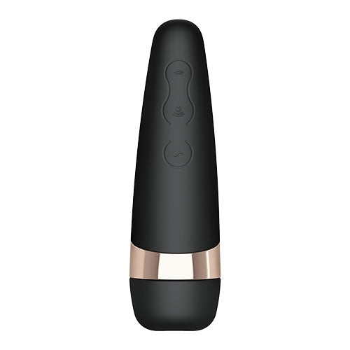 Satisfyer Pro 3+ Clitoral Stimulator - black, gold