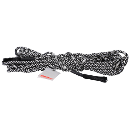 Tantus Onyx Rope 30 Feet Silver, Onyx