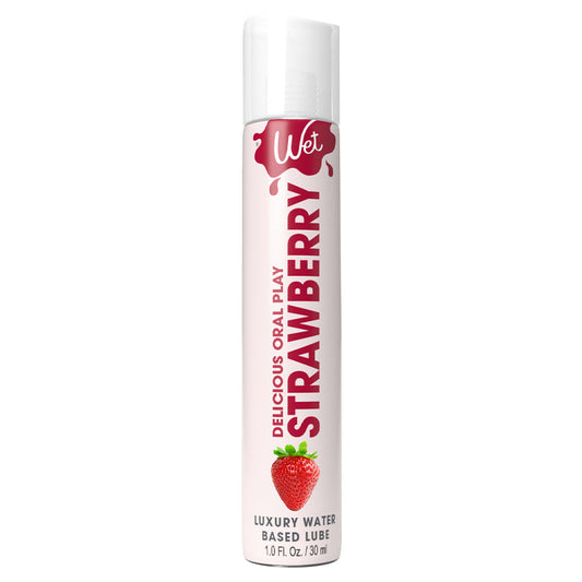 Wet Delicious Oral Play - Strawberry 1.0 Fl. Oz. / 30 ml