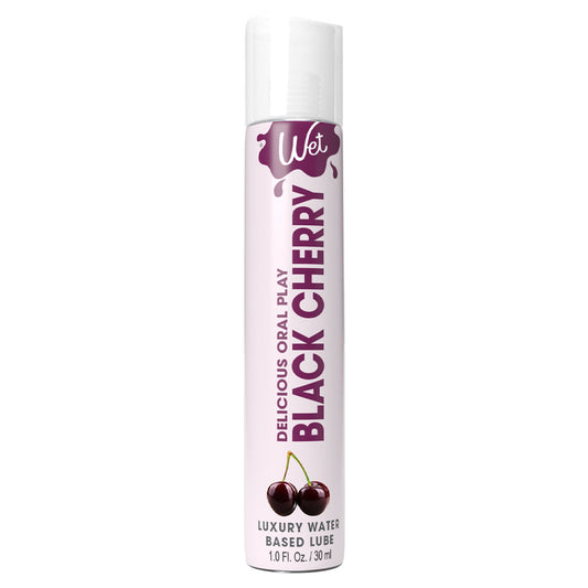 Wet Delicious Black Cherry Lubricant 1oz