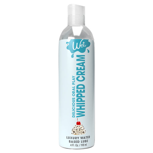 Wet Desserts Whipped Cream Flavored Lubricant 4 Fl. Oz. / 118 ml