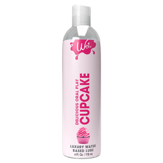 Wet Desserts Frosted Cupcake Flavored Lubricant 4 Fl. Oz. / 118 ml