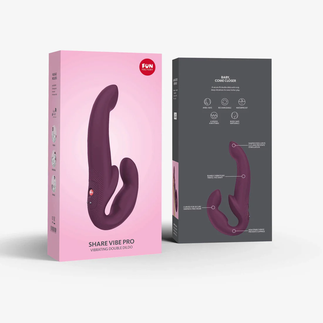 Fun Factory Share Vibe Pro - Burgundy
