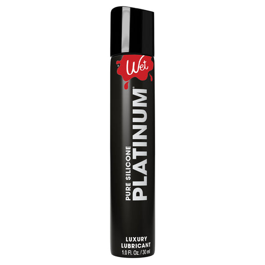 Wet Platinum Pure Silicone Luxury Lubricant 1 Fl. Oz. / 30 ml