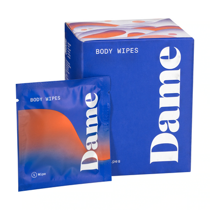 Dame Body Wipes Sachets 15 Count
