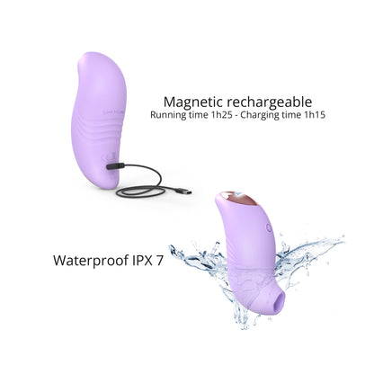 Love To Love Believer Clitoral Stimulator -  Viva Mauve
