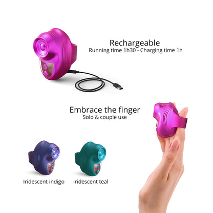 Love to Love Kisscool Tiny Stimulator -Berry