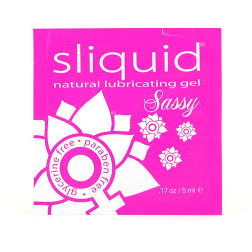 Sliquid Natural Lubricating Gel Sassy Sachet