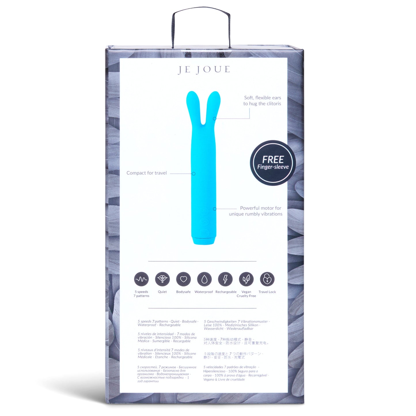 Je Joue Rabbit Silicone Bullet Vibrator Teal