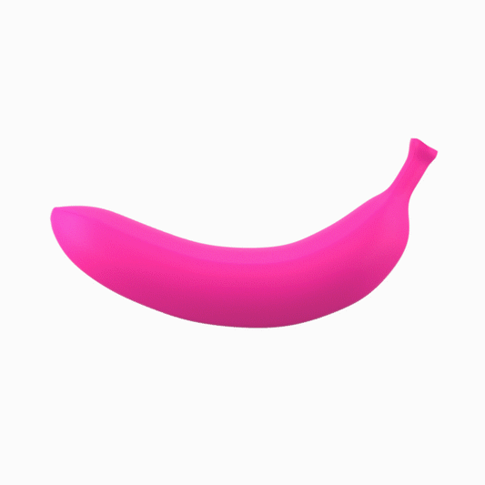Love to Love Oh Oui Banana Vibrator - DANGER PINK