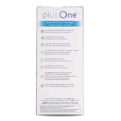 PlusOne dual vibrating massager