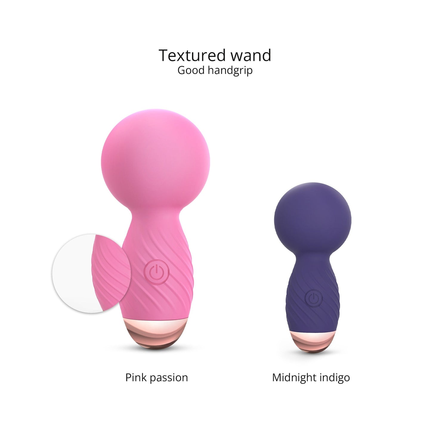 Love to Love Itsy Bitsy Mini Wand Vibrator - PINK PASSION