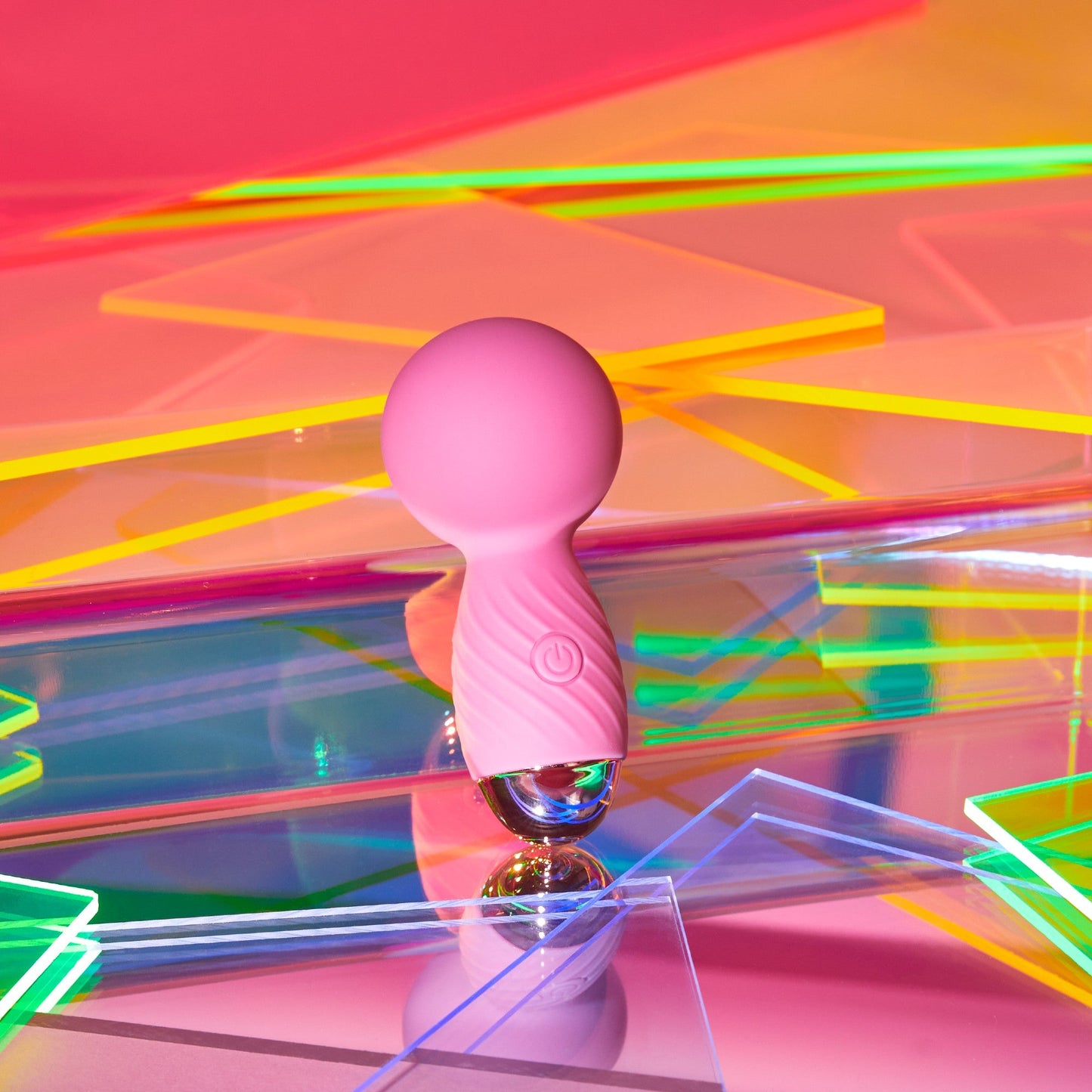 Love to Love Itsy Bitsy Mini Wand Vibrator - PINK PASSION