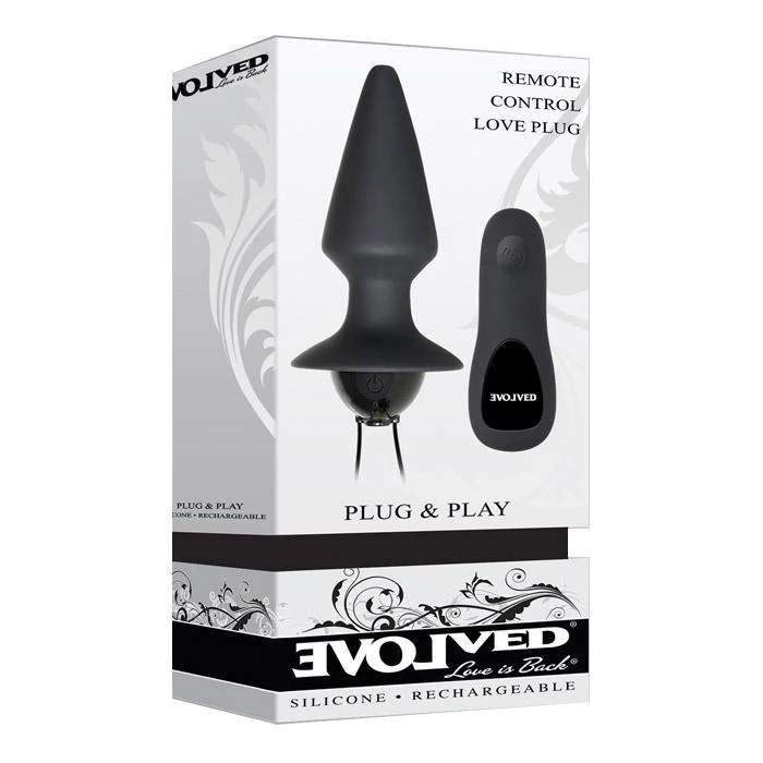 Evolved Plug & Play Butt Plug Vibrator