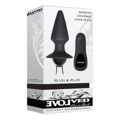 Evolved Plug & Play Butt Plug Vibrator