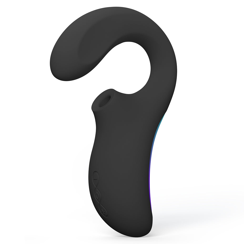 Lelo Enigma Wave Dual Stimulation Sonic Massager -  Black