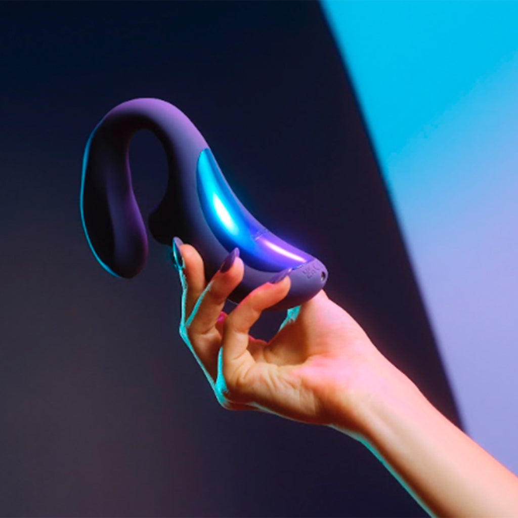 Lelo Enigma Wave Dual Stimulation Sonic Massager -  Black