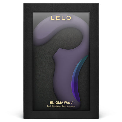 Lelo Enigma Wave Dual Stimulation Sonic Massager - Cyber Purple