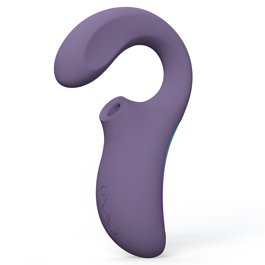 Lelo Enigma Wave Dual Stimulation Sonic Massager - Cyber Purple