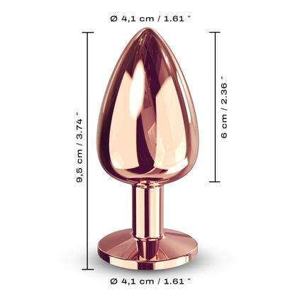 Dorcel Rose Gold Diamond Plug Large