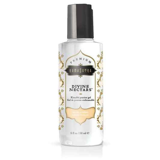 Kama Sutra Divine Nectars Flavored Body Glide Vanilla Crème 5 fl oz