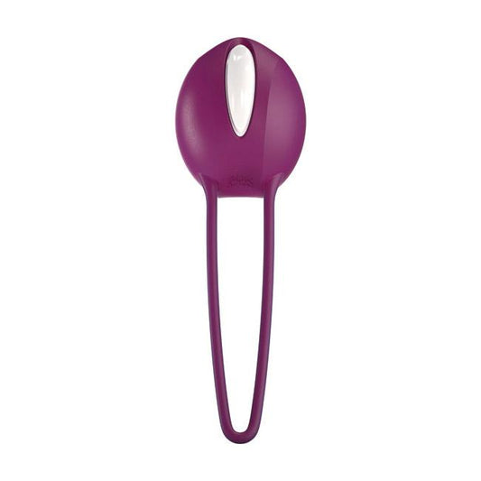 Fun Factory Uno Smartball Kegel Exerciser - White/Grape