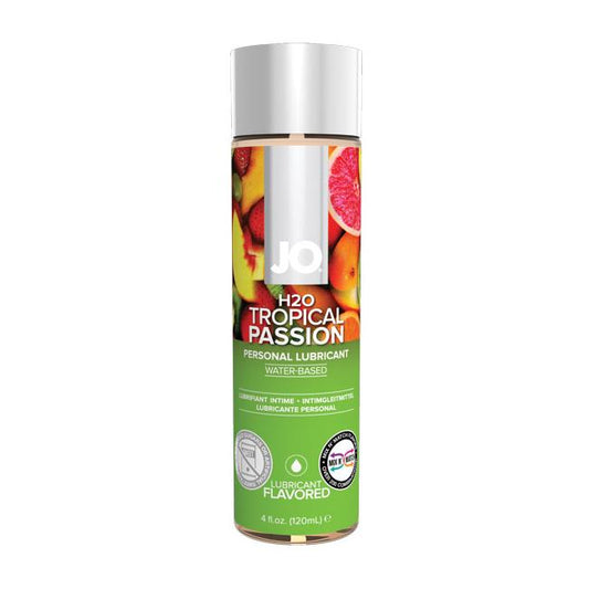 System JO H2O Tropical Passion Flavored Lubricant 4oz