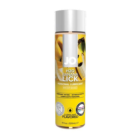 System JO H2O Banana Lick Lubricant 4oz