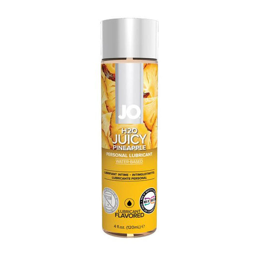 System JO H2O Juicy Pineapple Flavored Lubricant 4oz