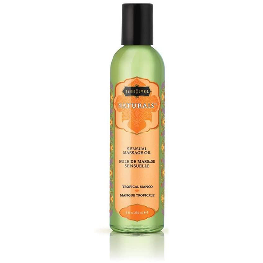 Kama Sutra Naturals Massage Oil Tropical Mango (8oz)