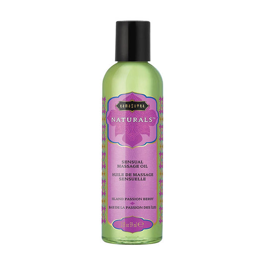 Kama Sutra Naturals Massage Oil Island Passionberry (2oz)