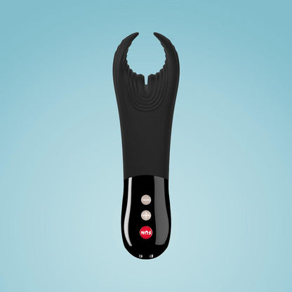 Fun Factory Manta Vibrating Stroker for Men Moss Green