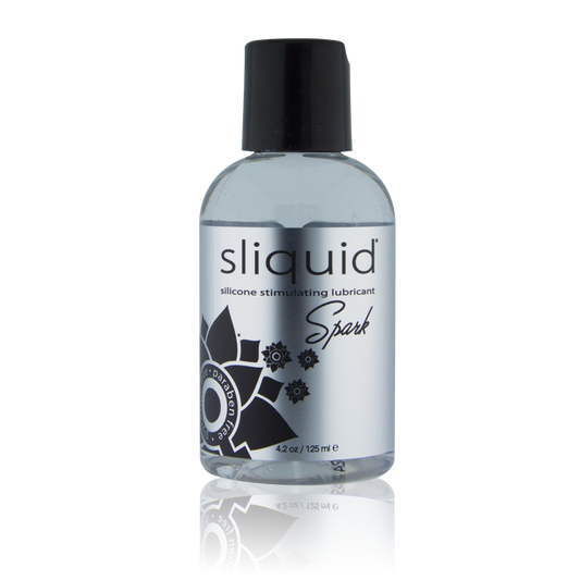 Sliquid Spark Menthol Infused Silicone Lubricant 4.20z
