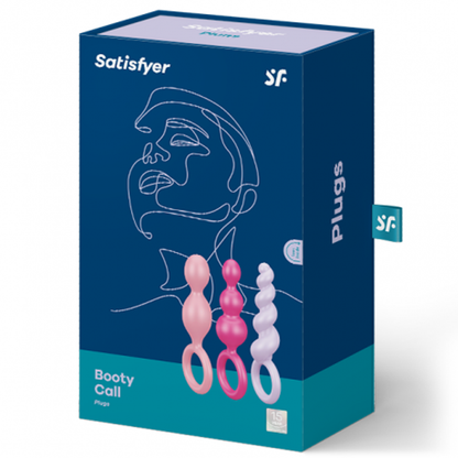 Satisfyer Booty Call Colored Plugs
